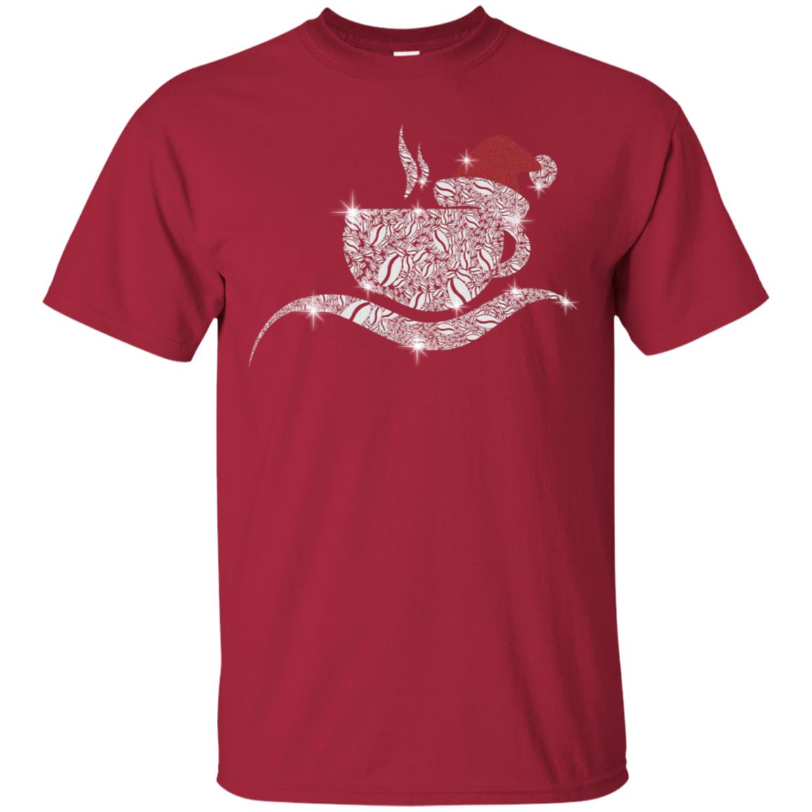Coffee Glass Christmas Gift Drinking Lovers Shirt Cardinal