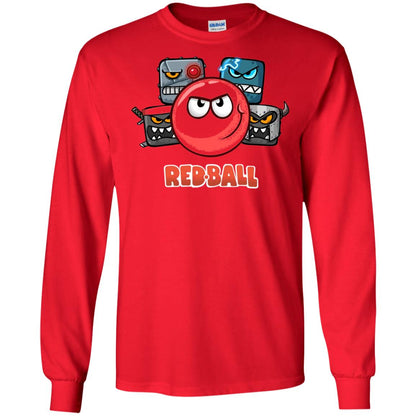 Red Ball 4 The Crew Game Lover T-shirt Red