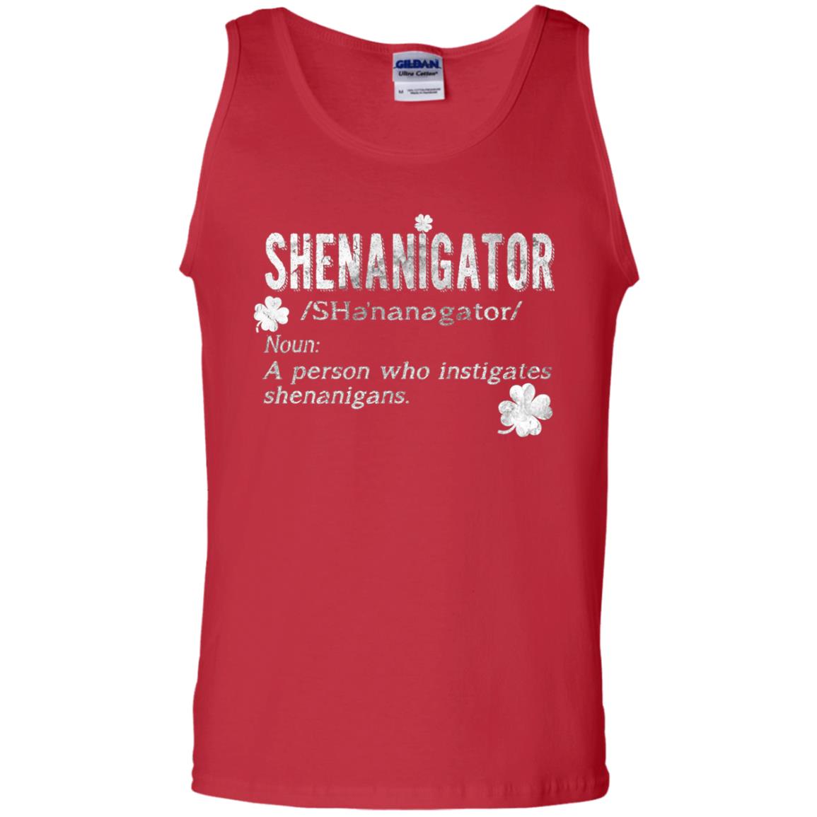 Shenanigator Shamrocks St. Patrick Day Shirt For Irish Red