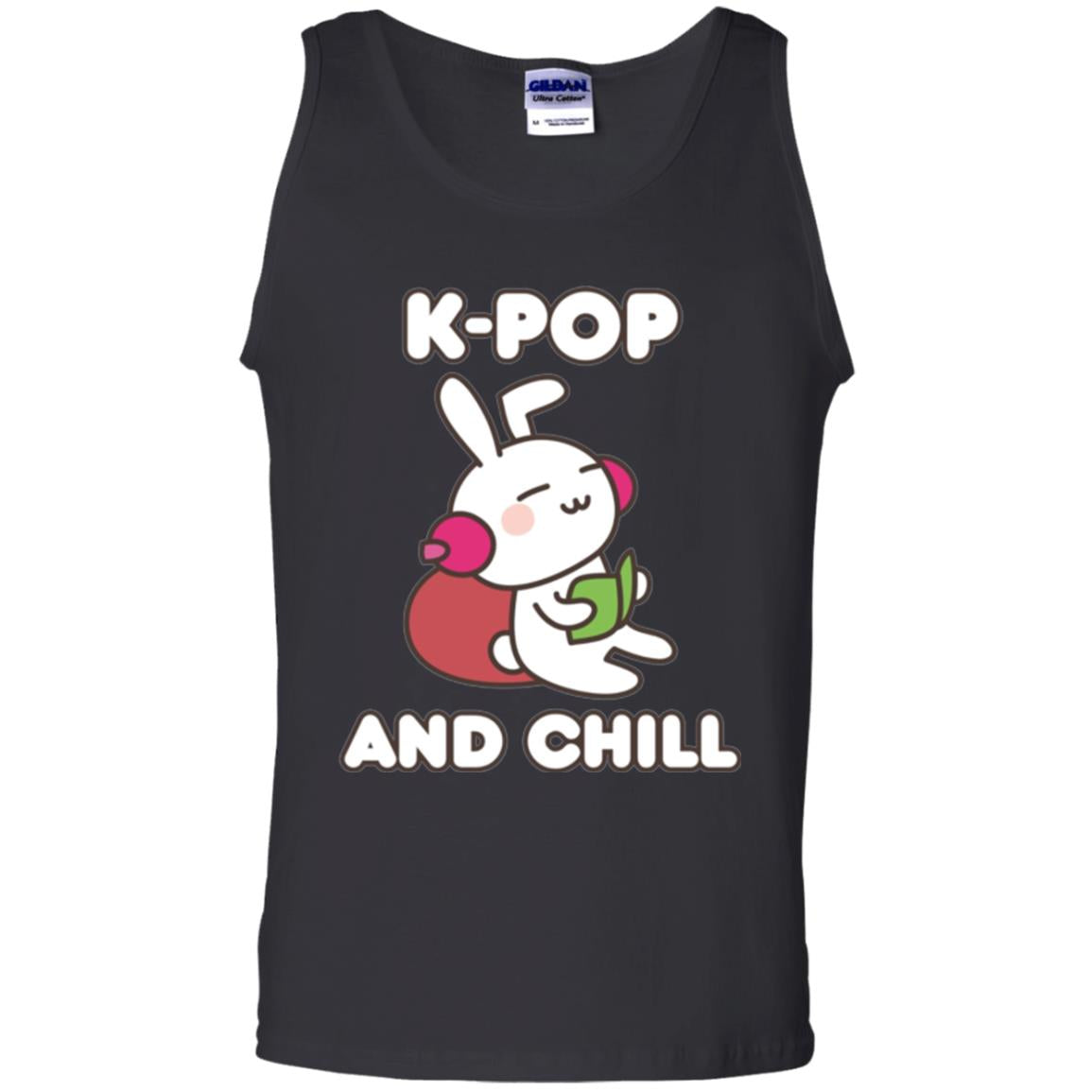 K-pop T-shirt K-pop And Chill Black