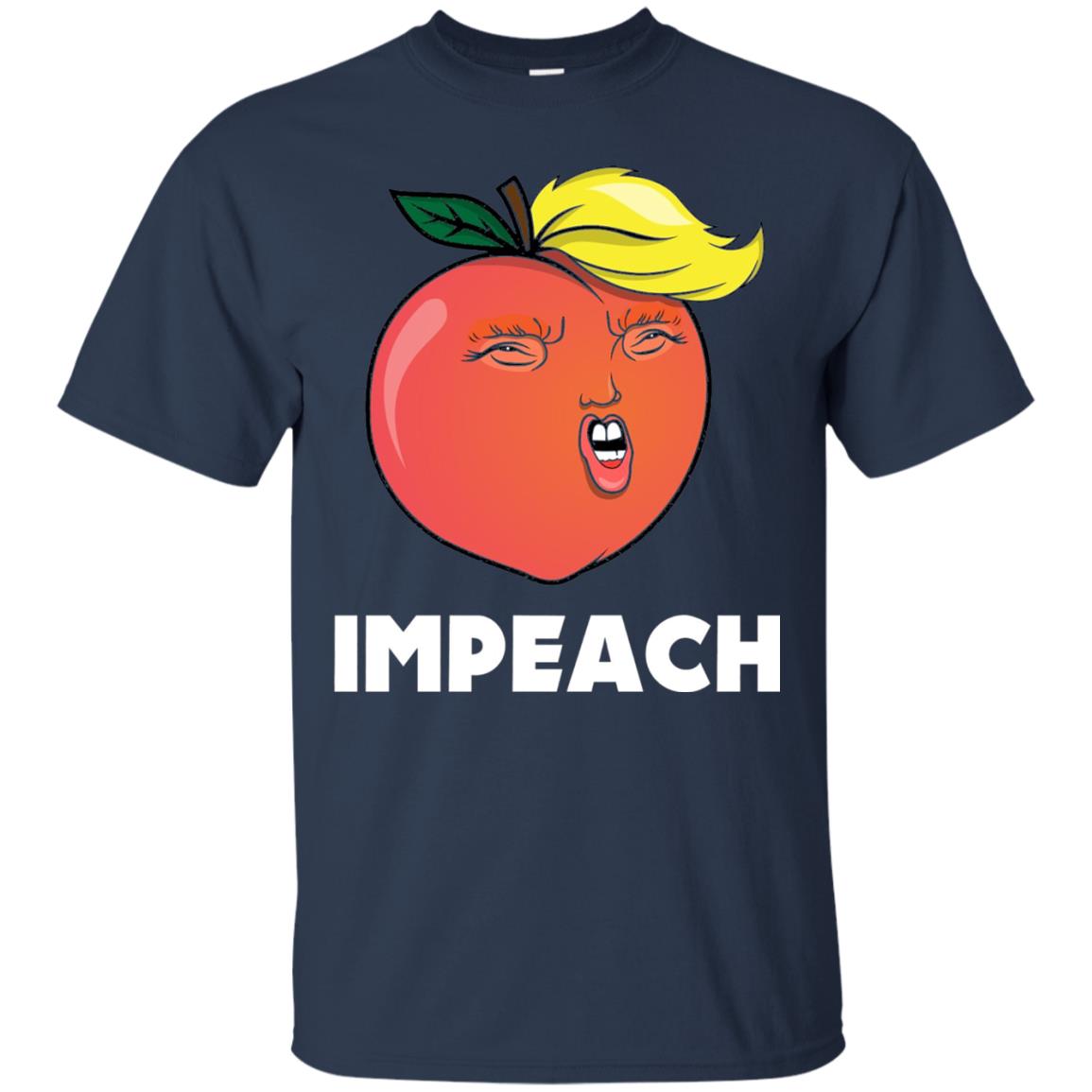 Anti Trump T-shirt Funny Trump Impeachment Navy