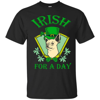 Saint Patrick's Day T-shirt Irish For A Day Black