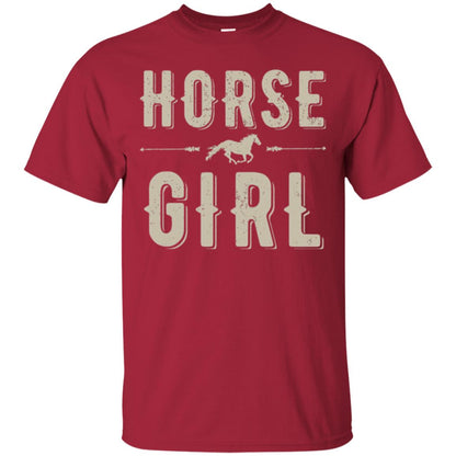 Horse Girl T-shirt Cardinal