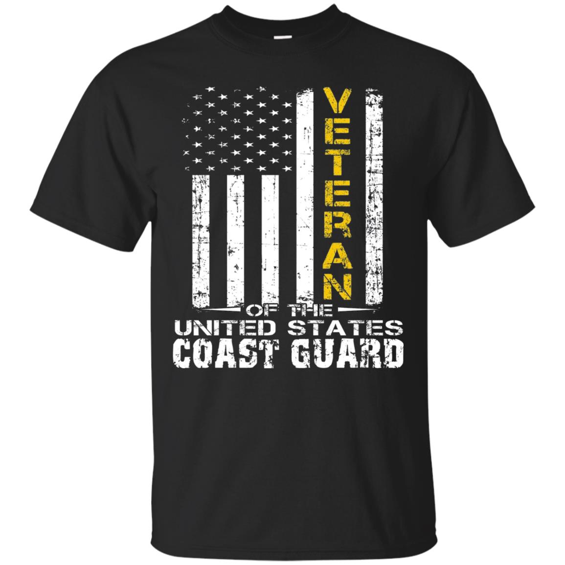Veteran Of The United States Us Coast Guard Shirt Black