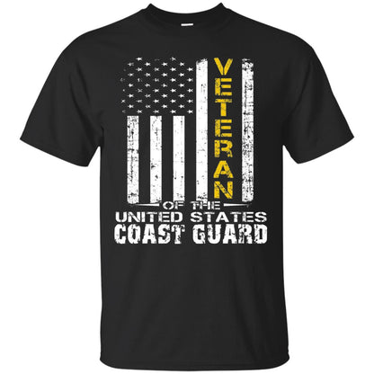 Veteran Of The United States Us Coast Guard Shirt Black