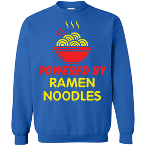 Powered By Ramen Noodles Gift Shirt For Ramen Lover