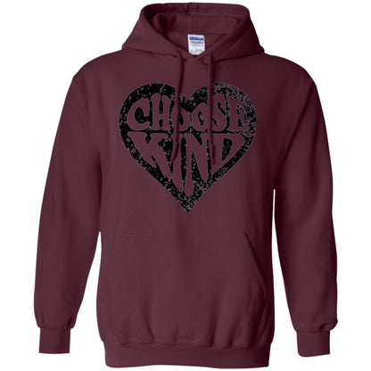 Anti Bullying T-shirt Choose Kind Movement Maroon