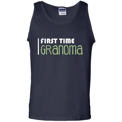 First Time Grandma Shirt Navy
