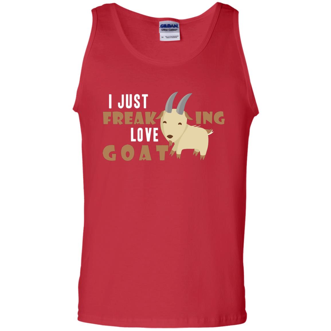 I Just Freaking Love Goat Shirt Red