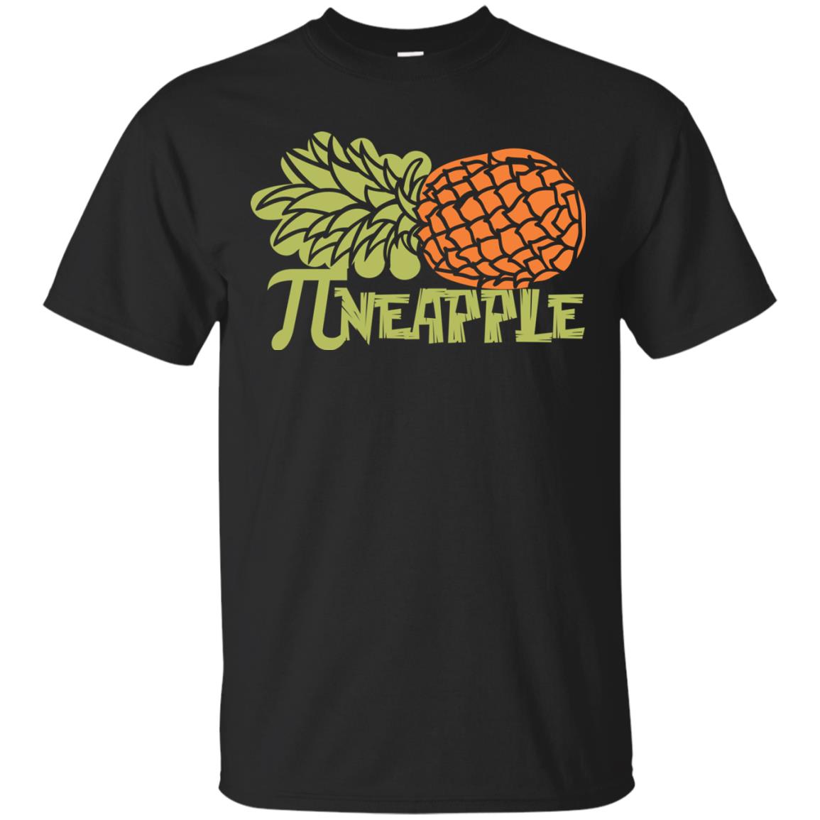 Cool Pineapple Pi Day T-shirt Black