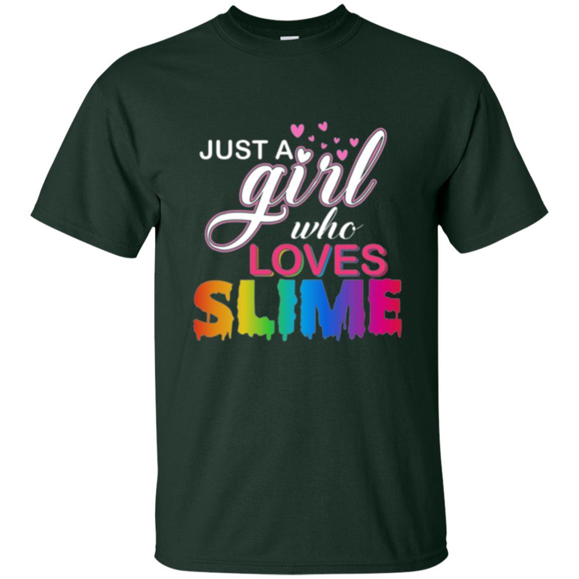 Slime T-shirt Just A Girl Who Loves Slime