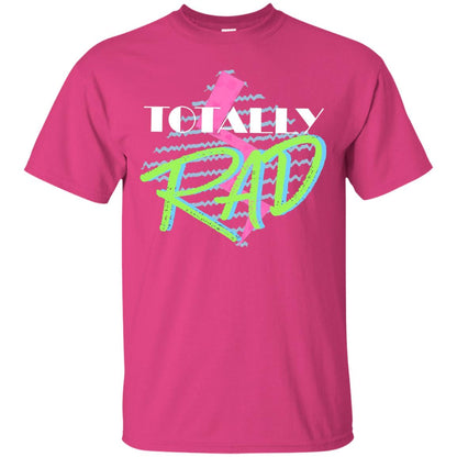 Totally Rad 1980s Party Shirt Heliconia