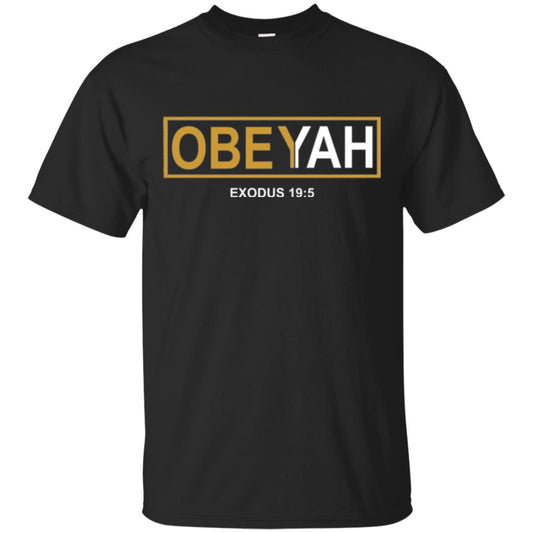 Yahweh Yahshua Yeshua Torah Hebrew Roots Movement T-shirt Black