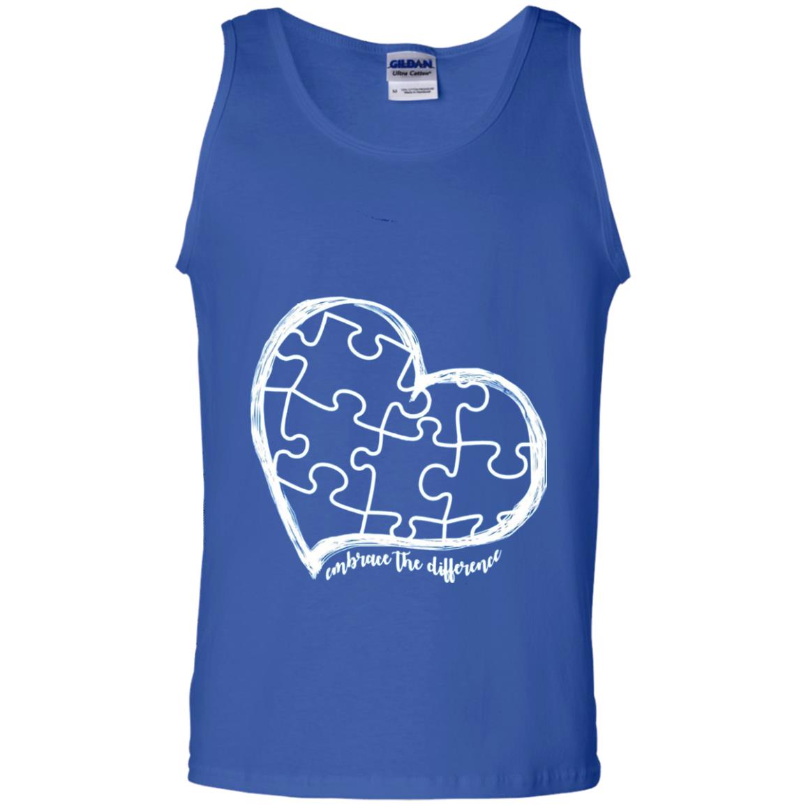 Autism Awareness Shirt Embrace Differences Royal
