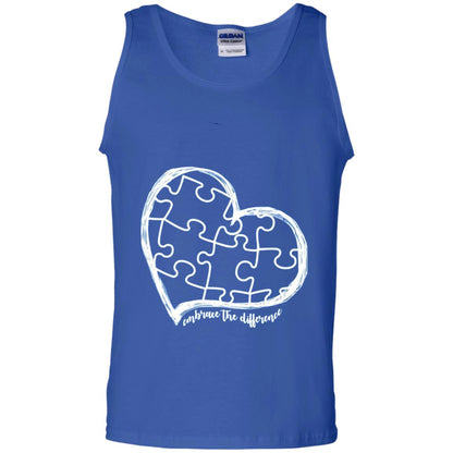 Autism Awareness Shirt Embrace Differences Royal