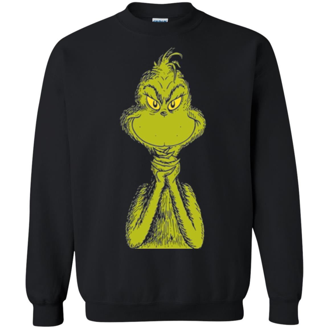 Dr. Seuss Classic Sly Grinch T-shirt Black