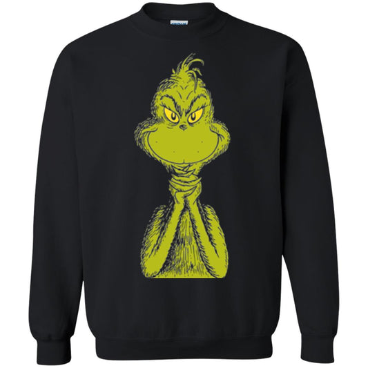 Dr. Seuss Classic Sly Grinch T-shirt Black