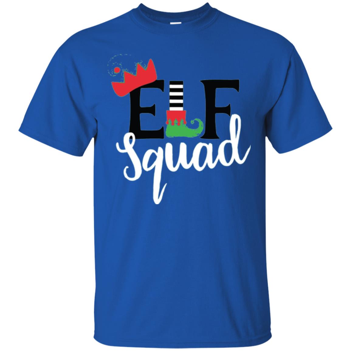 Christmas T-shirt Elf Squad Royal
