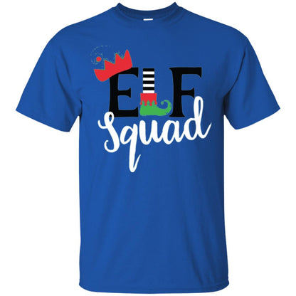 Christmas T-shirt Elf Squad Royal