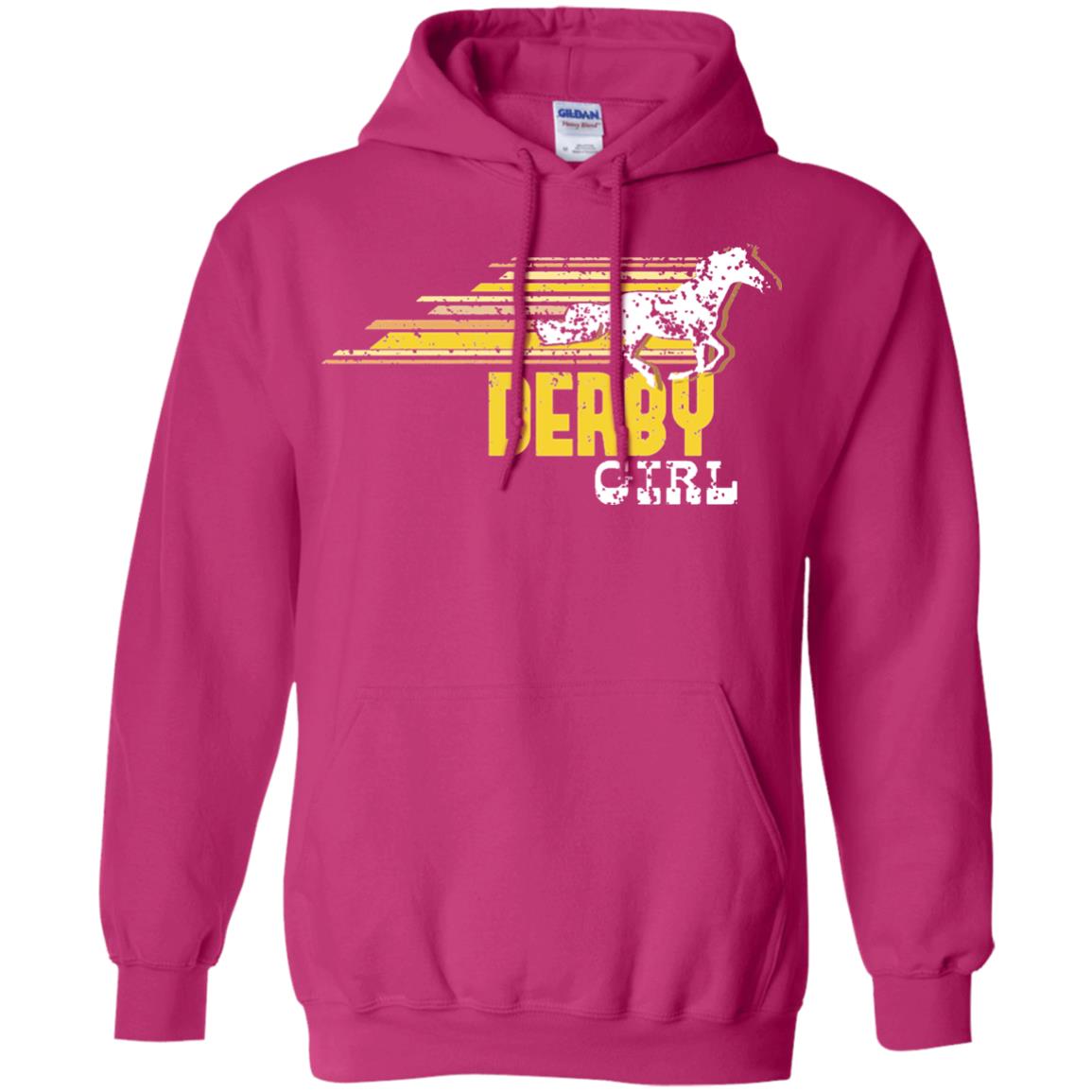 Derby Girl Derby Women Horse Race Shirt Heliconia