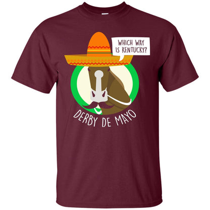 Which Way Is Kentucky Derby De Mayo Horse Race Maroon