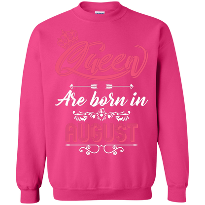Brithday T-Shirt Queen Are Born In August Heliconia