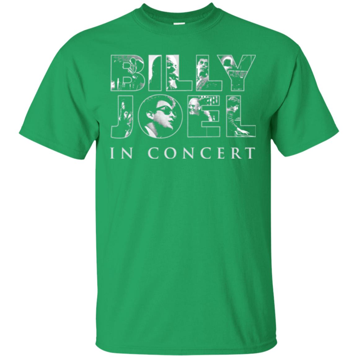 Artist T-shirt Billy Joel In Concert Irish Green