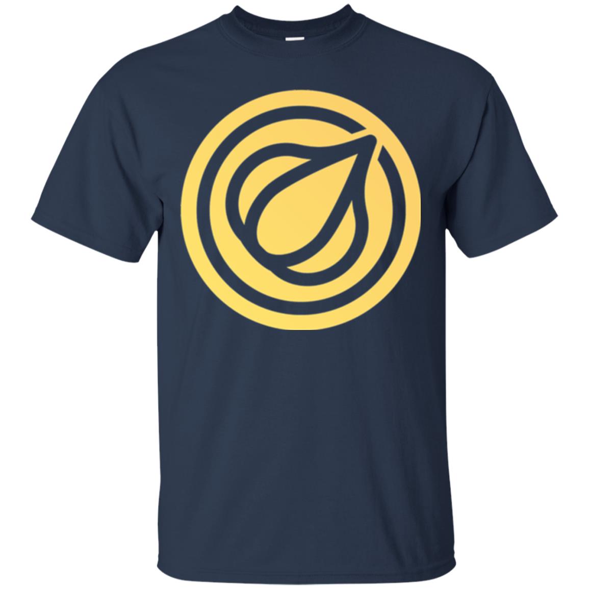 Garlicoin Cryptocurrency T-shirt Navy