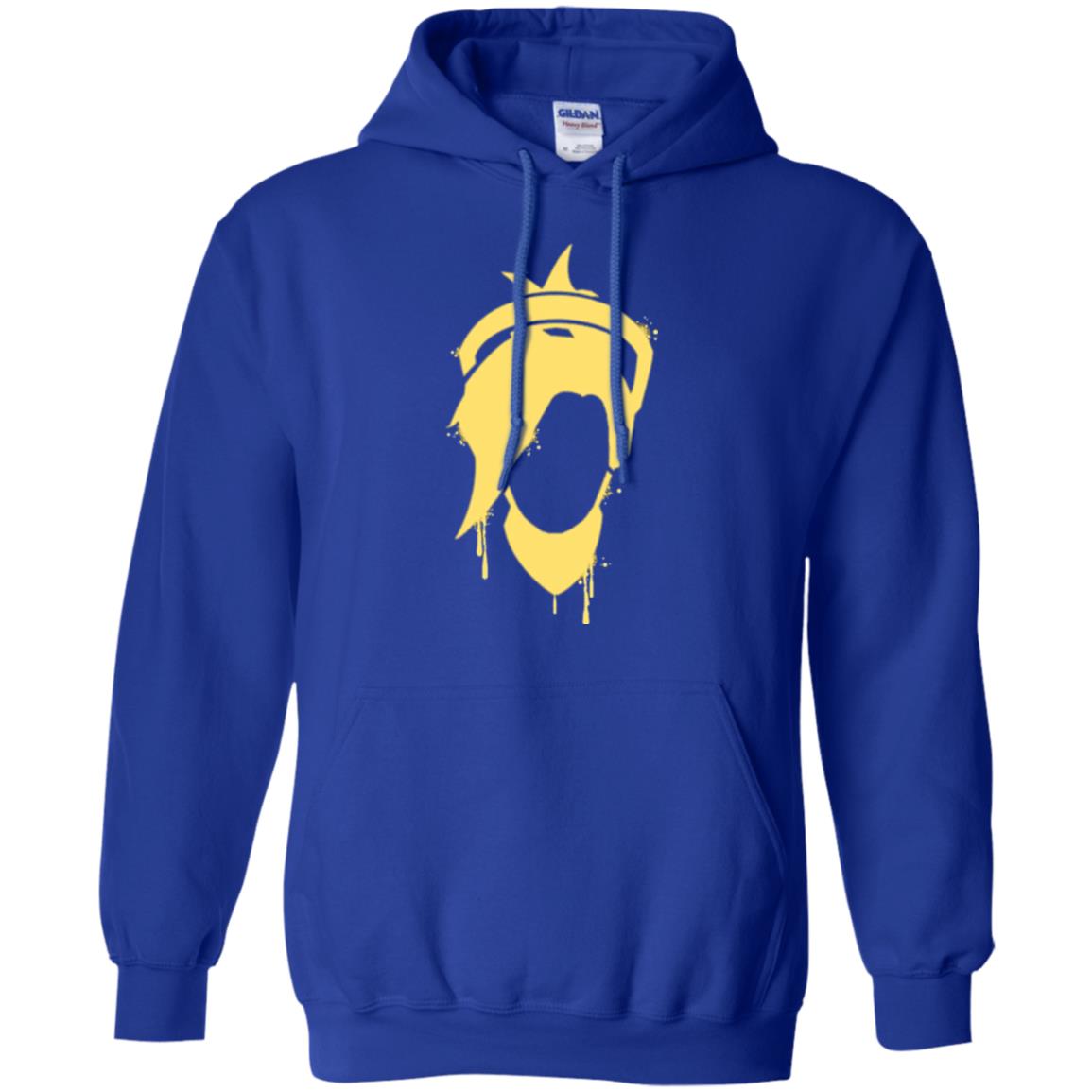 Overwatch Mercy Icon Spray T-shirt Royal
