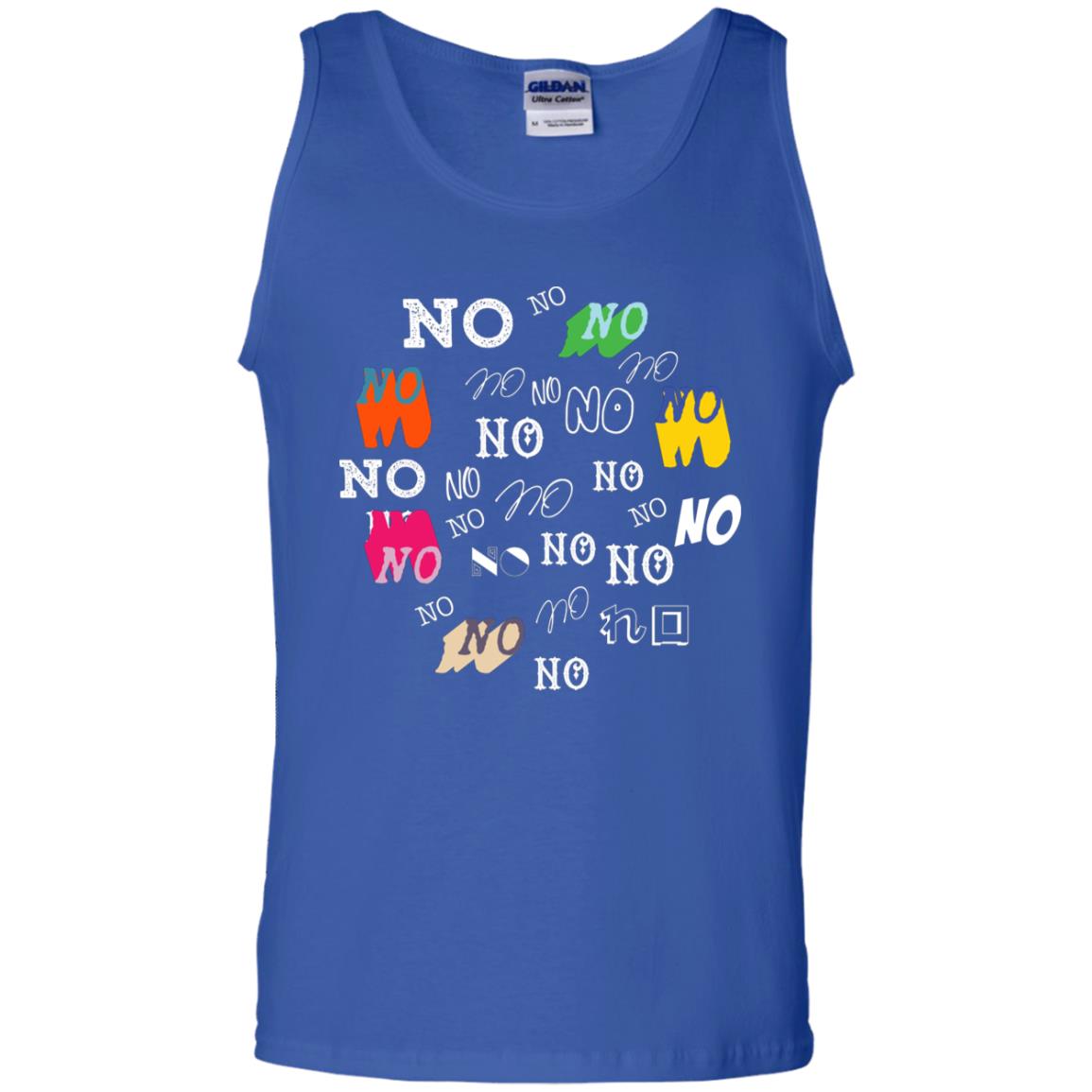 No No No Humor Saying Gift Shirt Royal