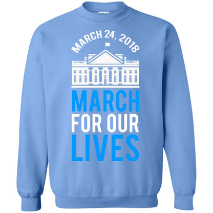 March For Our Lives March 24 2018 T-shirt Carolina Blue
