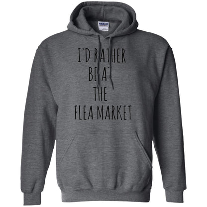 I_d Rather Be At The Flea Market T-shirt Dark Heather