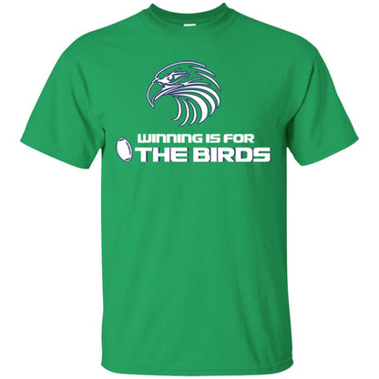 Football T-shirt Winning Is For The Birds Irish Green