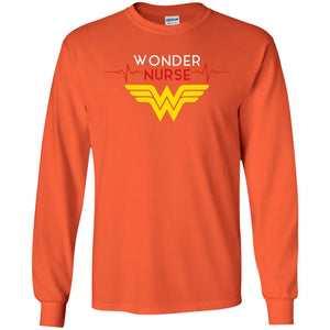 Wonder Nurse ShirtG240 Gildan LS Ultra Cotton T-Shirt