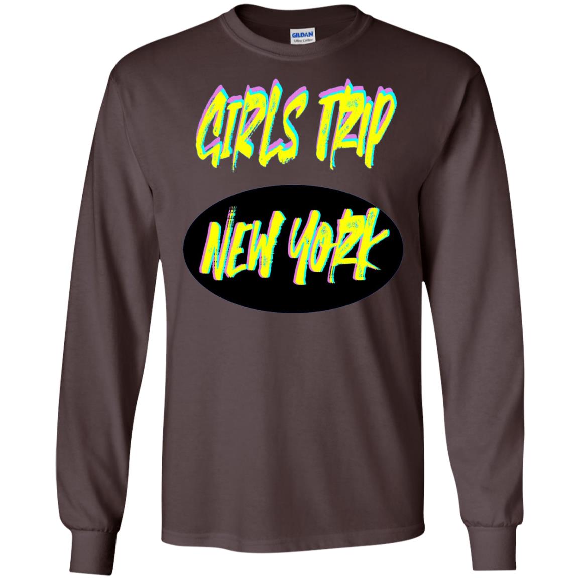 Girls Trip New York T-shirt Dark Chocolate