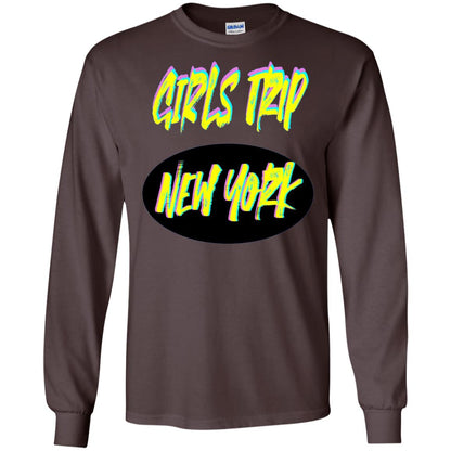 Girls Trip New York T-shirt Dark Chocolate