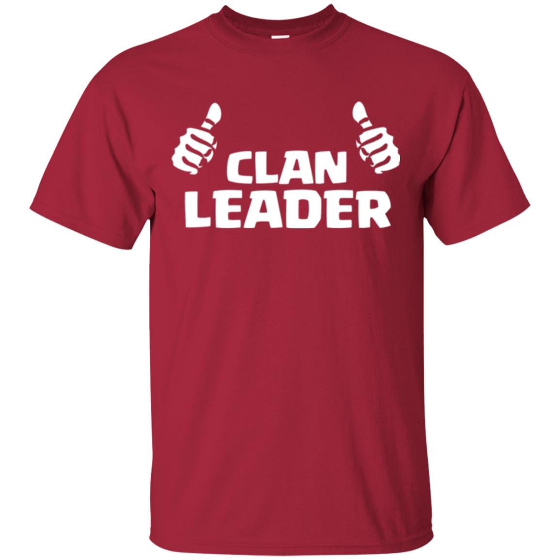 Mobile Gamers T-shirt Clan Leader Cardinal
