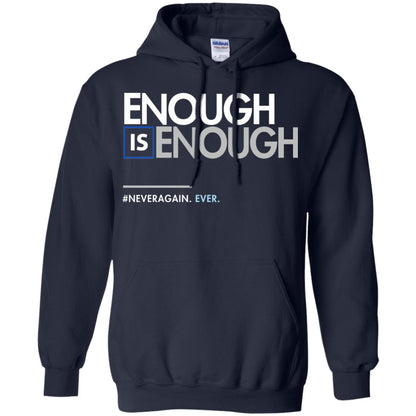 Enough Is Enough Gun Control T-shirt Navy
