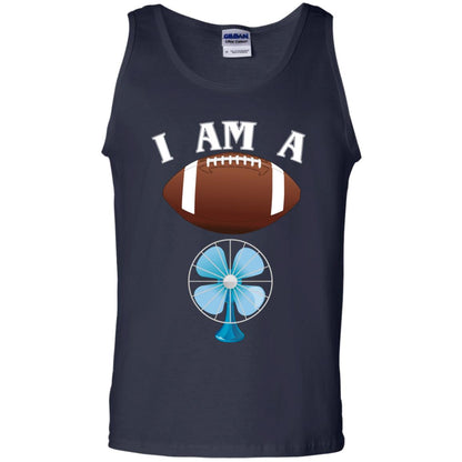 Football Lover T-shirt I Am A Football Fan Navy