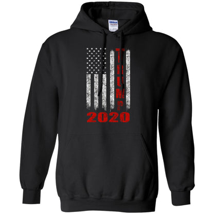 American Flag Vintage Design Trump 2020 T-shirt Black