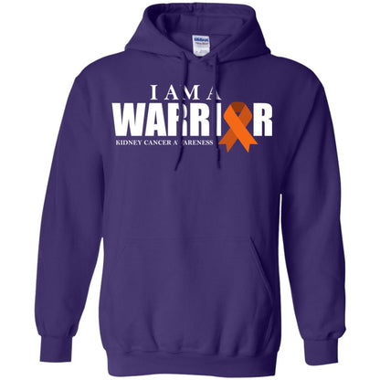 Kidney Cancer Awareness T-shirt I Am A Warrior Kidney Cancer Awareness Purple