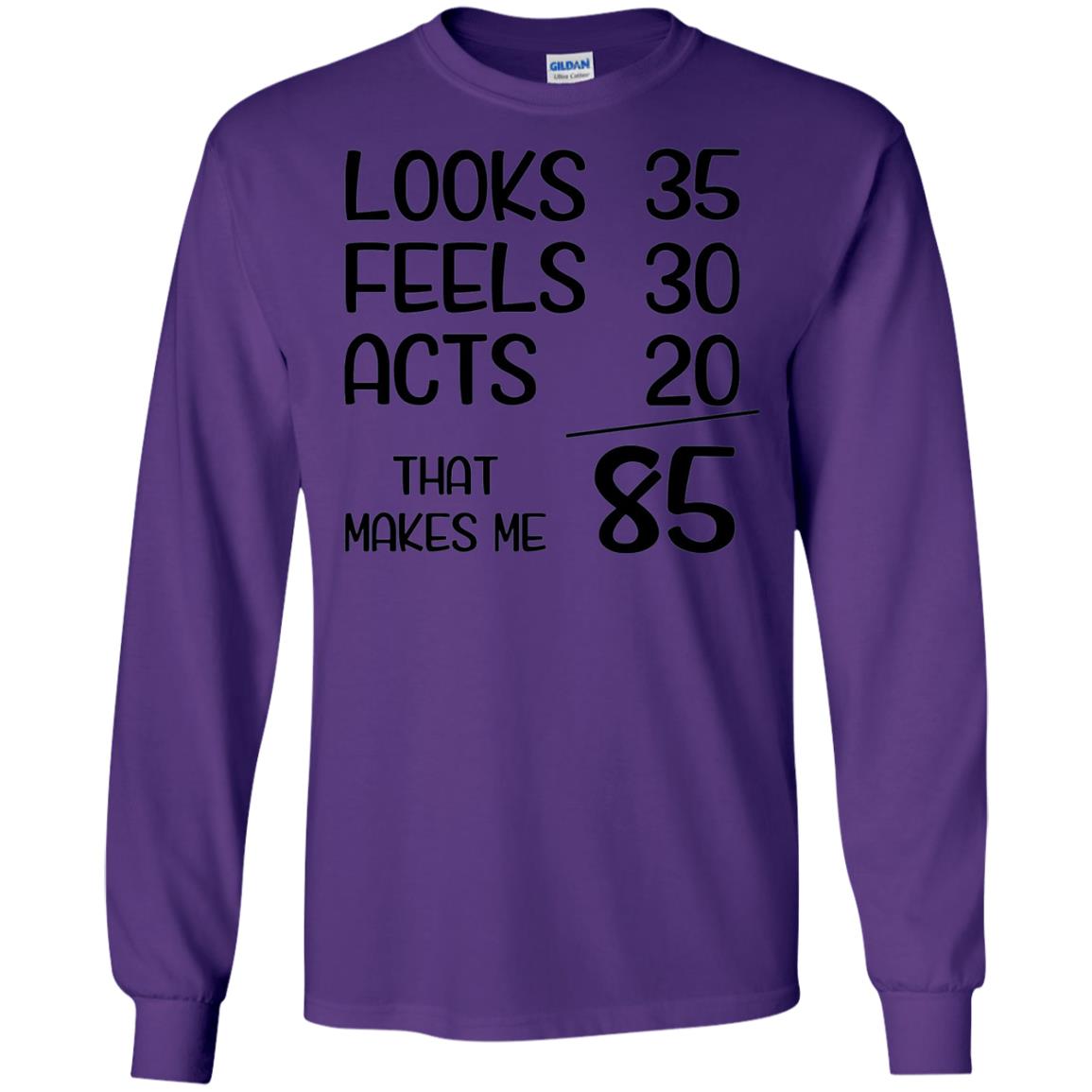Funny 1933 85 Years Old 85th Birthday T-shirt Purple
