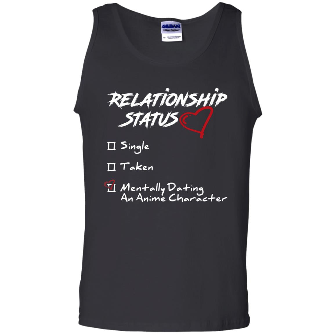 Relationship Status Mentally Dating An Anime Character Gift Shirt For Anime Lover