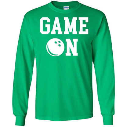 Bowler T-shirt Game On Bowling T-shirt Irish Green