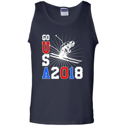 Alpine Skiing T-shirt Go Usa 2108 Cool Navy