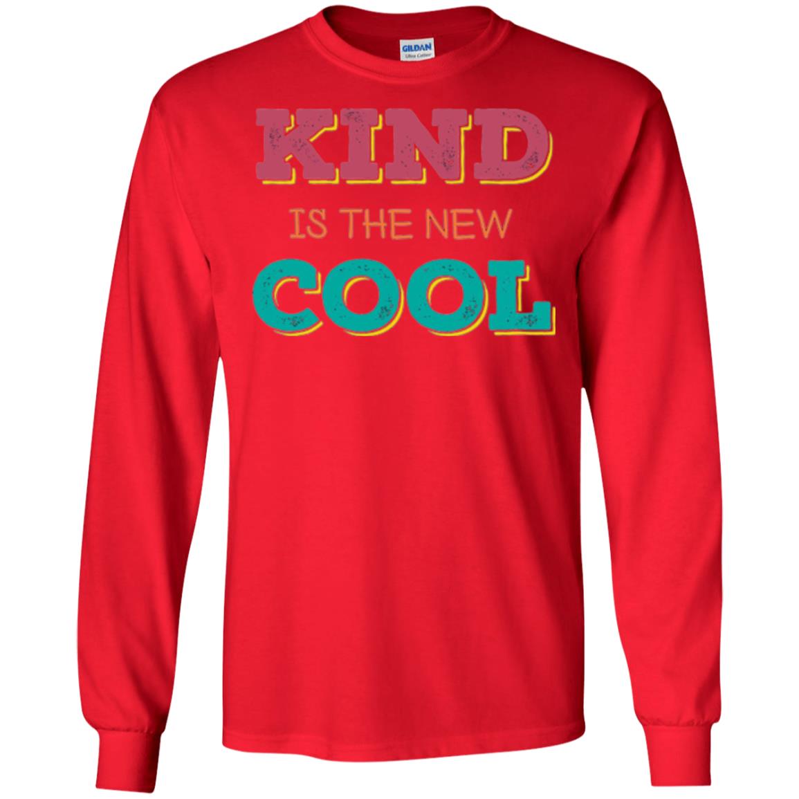 Anti Bullying T-shirt Kind Is The New Cool Red