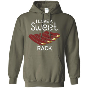 I Love A Sweet Rack Bbq Grill Summer ShirtG185 Gildan Pullover Hoodie 8 oz.
