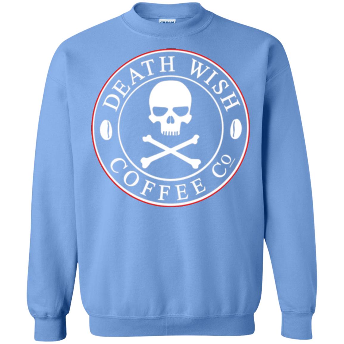 Death Wish Coffee Logo T-shirt Carolina Blue