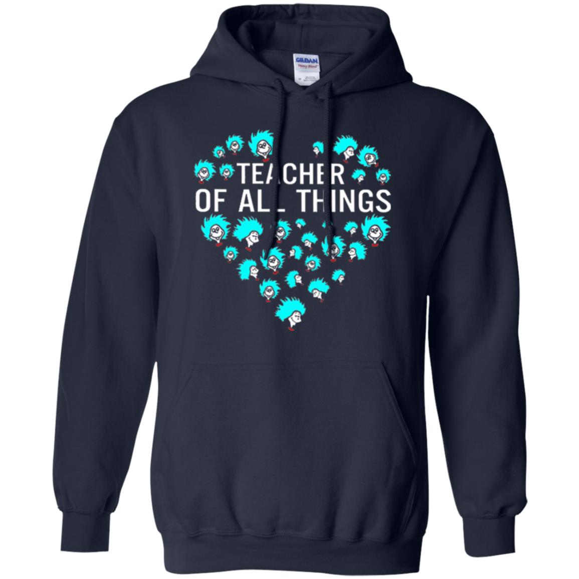 Teacher Of All Thing T-shirt Navy