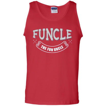 Funcle The Fun Uncle T-shirt Red